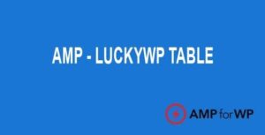 AMP LuckyWP Table of Contents