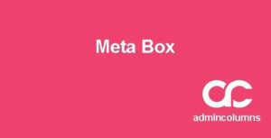 Admin Columns Pro Meta Box