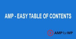 Easy Table of Contents for AMP