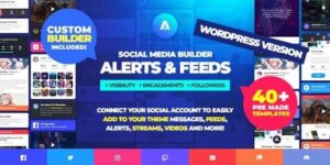 Asgard - Social Media Alerts & Feeds WordPress Builder - Facebook