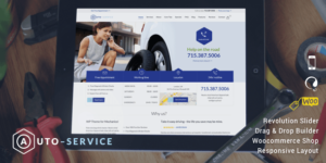 Auto Repair & Car Mechanic - WordPress