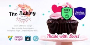 Bakery - Cake Shop / Cafe WordPress Theme