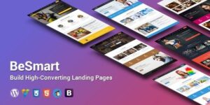 BeSmart - High-Converting Landing Page WordPress Theme