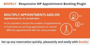 Bookly Multiply Appointments (Add-on)