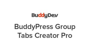 BuddyPress Group Tabs Creator Pro