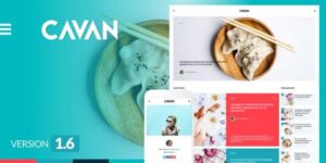 CAVAN - A Distinctive WordPress Blog Theme