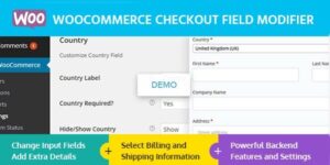 WooCommerce Checkout Field Modifier - MyThemeShop