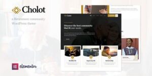 Cholot - Retirement Community WordPress Theme