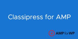 Classipress for AMP