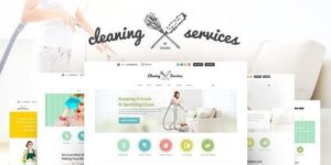 Cleaning Company - Maid & Janitorial Housekeeping Service WordPress Theme