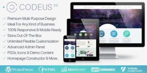 Codeus - Multi-Purpose Responsive WordPress Theme