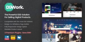 DGWork - Business Theme For Easy Digital Downloads