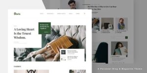 Doris - Creative WordPress Blog and Magazine Theme