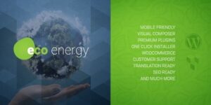 ECO Energy - Ecology & Alternative Power Company WordPress Theme