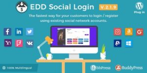 Easy Digital Downloads: Social Login