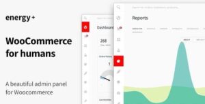 Energy+ - A beautiful admin panel for WooCommerce