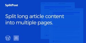Epic Split Post - Post Content Splitter as Slider / Smart List with Ajax Pagination WordPress Plugin