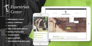 Hippodrome - Equestrian Centre & Horse-riding School - WordPress Theme