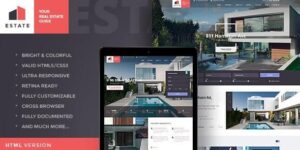 Estate - Property Sales & Rental WordPress Theme + RTL