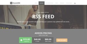 EventOn RSS Feed Add-on