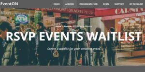 EventOn RSVP Events Waitlist