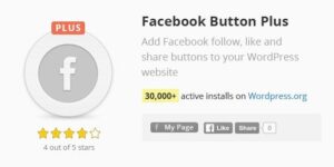 Facebook Button Plus