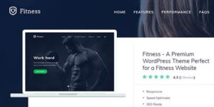 MTS: Fitness - A Premium WordPress Theme Perfect for a Fitness Website