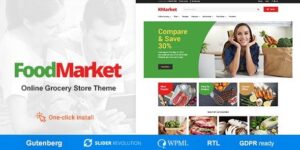 Food Market - Food Shop & Grocery Store WordPress Theme