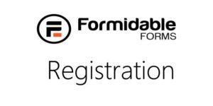 Formidable Registration