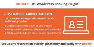 Bookly Customer Cabinet Add-on