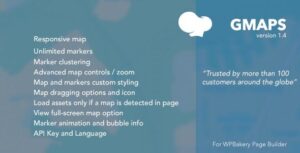 GMAPS for WPBakery Page Builder - Visual Composer