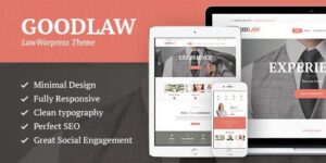 GoodLaw - A Lawyers & Legal Advisor Attorney WordPress Theme