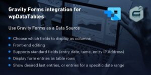 Gravity Forms integration for wpDataTables