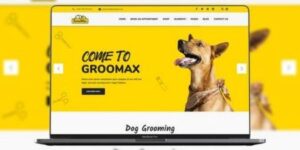 Groomax - Pet Grooming & Shop WordPress Theme