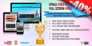 HTML5 Video Player & FullScreen Video Background