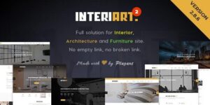 InteriArt - Furniture & Interior WordPress Theme