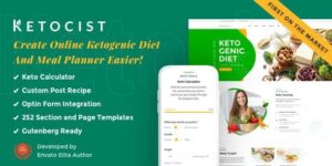 Ketocist - Keto Diet WordPress Theme