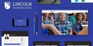 Lincoln - Education Material Design WordPress Theme