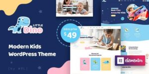 Littledino - Modern Kids WordPress Theme