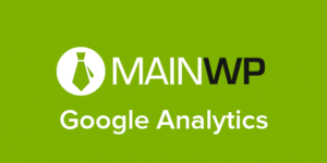 MainWP: Google Analytics