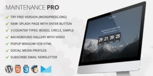 Maintenance PRO - WordPress plugin