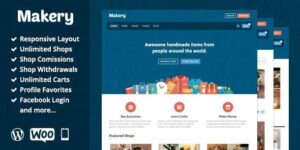 Makery - Marketplace WordPress Theme