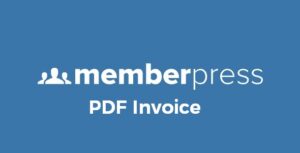 MemberPress PDF Invoice