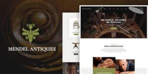 Mendel - Furniture Design & Interior Restoration WordPress Theme