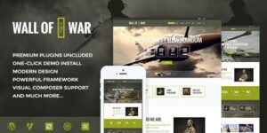 Military - Service & Veterans Club Volunteer WordPress Theme