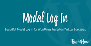 Modal Log In for WordPress