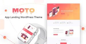 Moto - WordPress Landing Page Theme