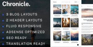 Chronicle MyThemeShop WordPress Theme