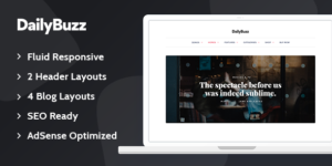 MyThemeShop DailyBuzz - WordPress Theme