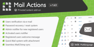 PrivateContent  Mail Actions add-on